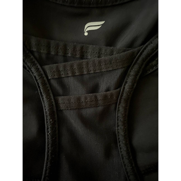 Fabletics Trinity High Impact Black Sports Bra - Picture 3 of 3